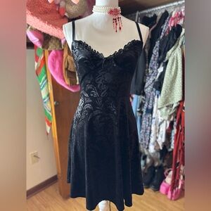 Killstar Cthulu black velvet dress🖤